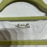 Free People  Intimately White Racerback Bodysuit Sz M Photo 5