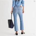 J.Crew 9'' Billie Demi-boot Crop jean in Distressed Rocky Shore Wash 24" Photo 1