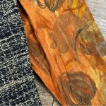 Vintage CAROLE LITTLE Blazer Women 16 Patchwork Art To Wear Oversized Rayon USA Red Photo 6