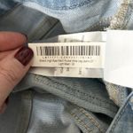 Quince Stretch High Rise Patch Pocket Wide Leg Jeans Light Wash Size 30 Photo 7