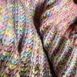 Grace + Karma size S over sized chunky cotton blend cardigan Pink Photo 7