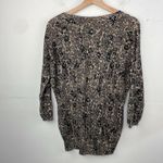 Aritzia Wilfred Balzac Leopard print light sweater size Medium Brown Photo 4