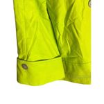 St. John  Women's S Lime Green Double Breasted Jacket Cotton‎ Bright Preppy Twee Photo 3