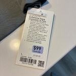 Lululemon New  Softstreme Pique Oversized LS Polo Top Green Grey Size L Photo 2