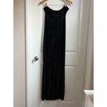 Meshki  Strapless‎ Rose Diamante Maxi Dress in Black Gala Nightout Feminine Photo 3