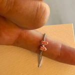 NWT Set of 2 Pura Vida Disney Minnie Mouse Rings Minnie Ears Minnie Bow Size 6 Silver Photo 7