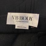 Victoria Beckham Victoria Beckham Black Scalloped Strap Mini Dress Size 2 Photo 1