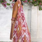 Pakistani designer Adan’s lebas winter suit Orange Size L Photo 2