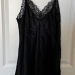 Black lace slip dress Photo 0
