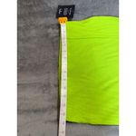 Lulus NWT  Size Large Lime Green Ribbed Bodycon‎ Skirt Y2K Neon Stretch Midi Photo 6