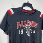 Nike Atlanta Falcons t-shirt black red white womens size medium NFL new Photo 1