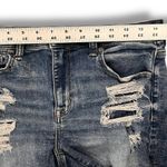 American Eagle Outfitters Shorts Next Level Womens 8 ShortieBlue Distressed Photo 2