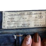 All Saints Spitalfields 10 Micro‎ Mini Denim Jean Skirt Frayed Short Y2K Photo 3