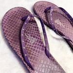 Mossimo Supply Co Mossimo Purple Studded Thong Flat Sandals Size 6 Photo 1