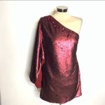 Keepsake NWT no signs sequin mini dress sz 6 Berry Photo 6