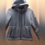 Free Country NWOT  Hoodie  Mountain Stretch Panel Fleece Hooded Jacket Photo 10