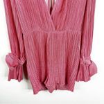 C/MEO COLLECTIVE NEW  Unstoppable Long Sleeve Playsuit Romper Size XS Photo 7