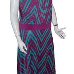 Metaphor  chevron print sleeveless maxi dress Photo 0