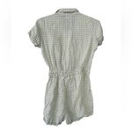 Dear Georgie Women's Romper Green Gingham M Size M Photo 3