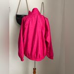 Casual Isle VIntage  Pink Reversible Windbreaker Jacket, Size  Large Photo 4