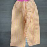 Warner Brothers Tweety Pink and Yellow Striped Pajama Pants woman’s sz XXL Photo 5