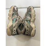 APEX Women Running Shoes Gray Teal Lace Up Athletic Sneakers Size 8 Silver Photo 5