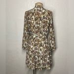 Saloni Paisley Silk Mini Dress 2 Black Photo 1