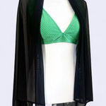 Shapemint‎ Womens S/L Swim MultiWay Sarong Mesh Beach Cover Up Black Size undefined Photo 0