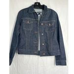 Gap Denim Jacket Stretch Classic Jean Jacket Dark Wash Women's S Photo 0