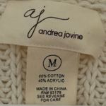 Andrea Jovine  Cream Knit Cardigan Photo 9