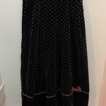 Susan Bristol Vintage Components By  Size 4 Velvet Maxi Skirt Bow 80s Whimsygoth Photo 0