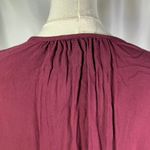 Ariat  Burgundy Long Sleeve Top with‎ Lace Trim Womens Size M Photo 8