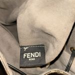Fendi - Authentic  Brown Glazed Fabric Bucket Bag Photo 12