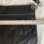 Coach  POPPY black leather Crossbody purse bag Photo 5