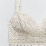 ZARA NWT Crocheted Bralette Photo 0