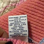 The Eagle’s Eye vintage women’s size large 90’s color block button front sweater Pink Photo 6