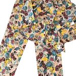 Joe Boxer  flannel pop art comic book print pjs Size Small Photo 0