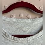 Aerie  Oversized Fresh Air Cotton Short Sleeve Tee Sz M Grey‎ Photo 2