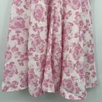 Hello Molly Short Sleeve Pink White Floral Mini Dress V-Neck Women's Size 4 NWT Photo 6