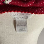 Charter Club  Intimates Red Snowman Nightgown Long Sleeve Women’s L Photo 10