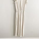 Wilfred Aritzia  cream striped ruffle Fleurette Jumpsuit xxs Photo 8