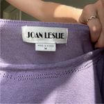 Vintage Joan Leslie Purple Cardigan Top Size M Photo 5