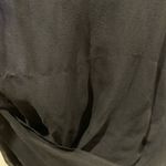 Haute Hippie Black & Blue Draped Faux Wrap Top XS FLAW Photo 6