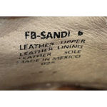 Freebird Sandi Size 6 Brown Leather Distressed Strappy Zip Heel‎ Bootie Western Photo 9