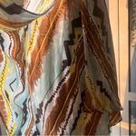 Donna Ricco 100% Silk Halter Dress with Wooden Beads Photo 5