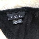 Rue 21 Black sequin Razorback tank size S‎ Photo 2