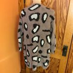 XOXO  fuzzy soft eyelash cheetah cardigan Photo 7