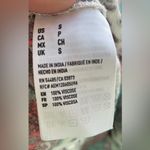 American Eagle NWT  wide leg boho red print pants, elastic waist, pockets; size S Photo 6