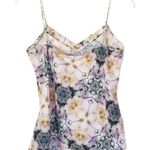 Ted Baker Cynaria Scallop Edge Cami Orchid Floral Kaleidoscope Print Medium NWOT Photo 1