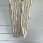 Cream Cardigan Sleeveless Beach Pool Cover Up Size undefined Photo 1